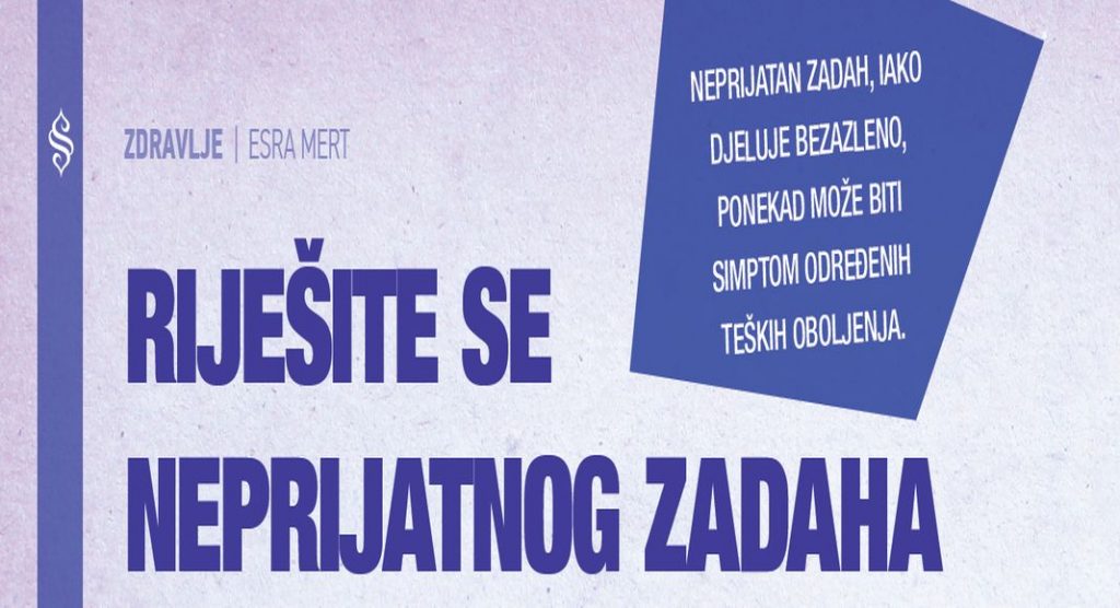Riješite se neprijatnog zadaha