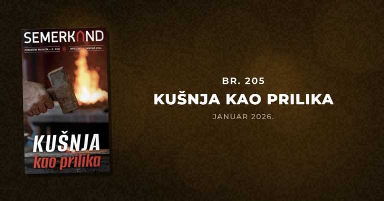 Br. 205 – KUŠNJA KAO PRILIKA