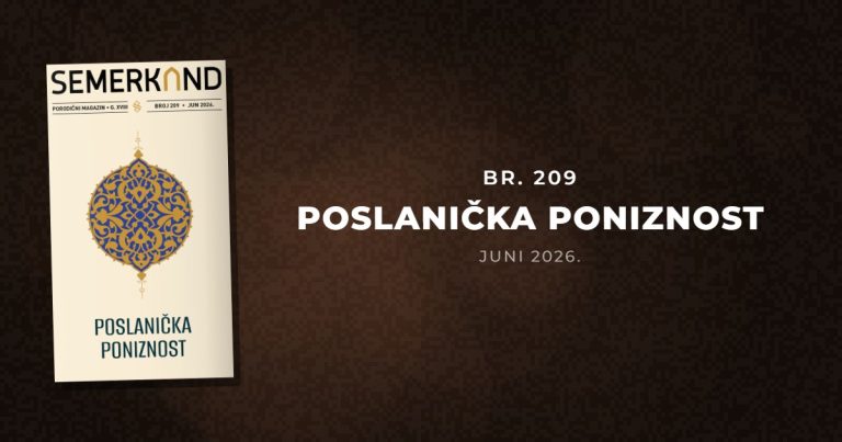 Br. 209 – Poslanička poniznost